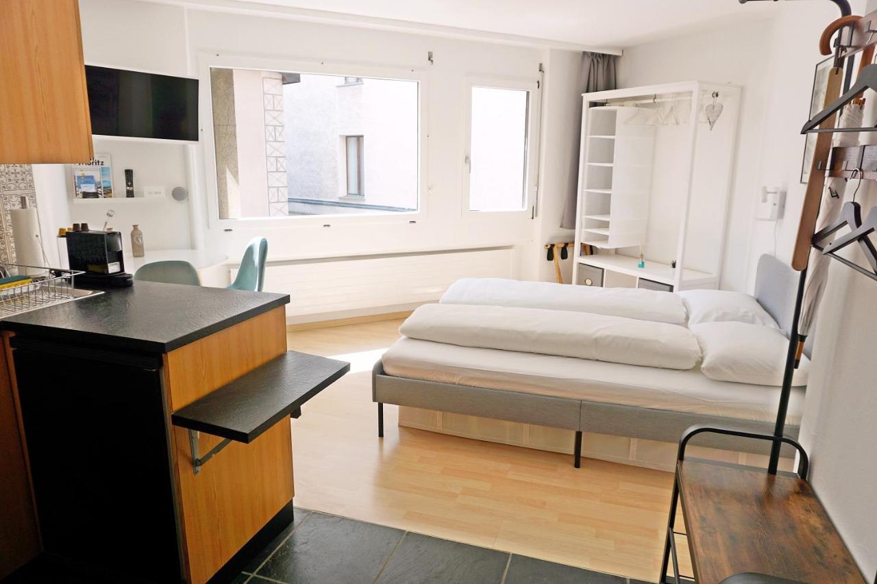 Schick Und Freundlich, Zentral, Modernes Studio - C5 Sankt Moritz Zewnętrze zdjęcie